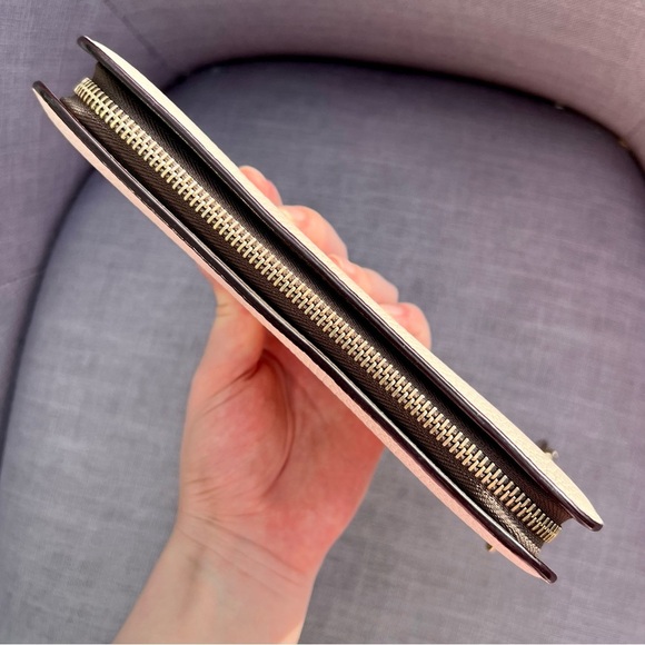 Dior Diorissimo Voyageur Leather Long Wallet With Charm - Picture 4 of 7